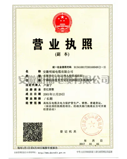 营业执照-副本
