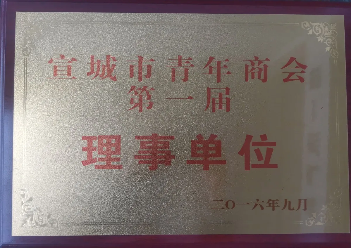 宣城市青年商会第一届理事单位